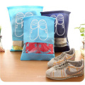 China supplier eco-friendly custom waterproof non woven pvc drawstring shoes bag